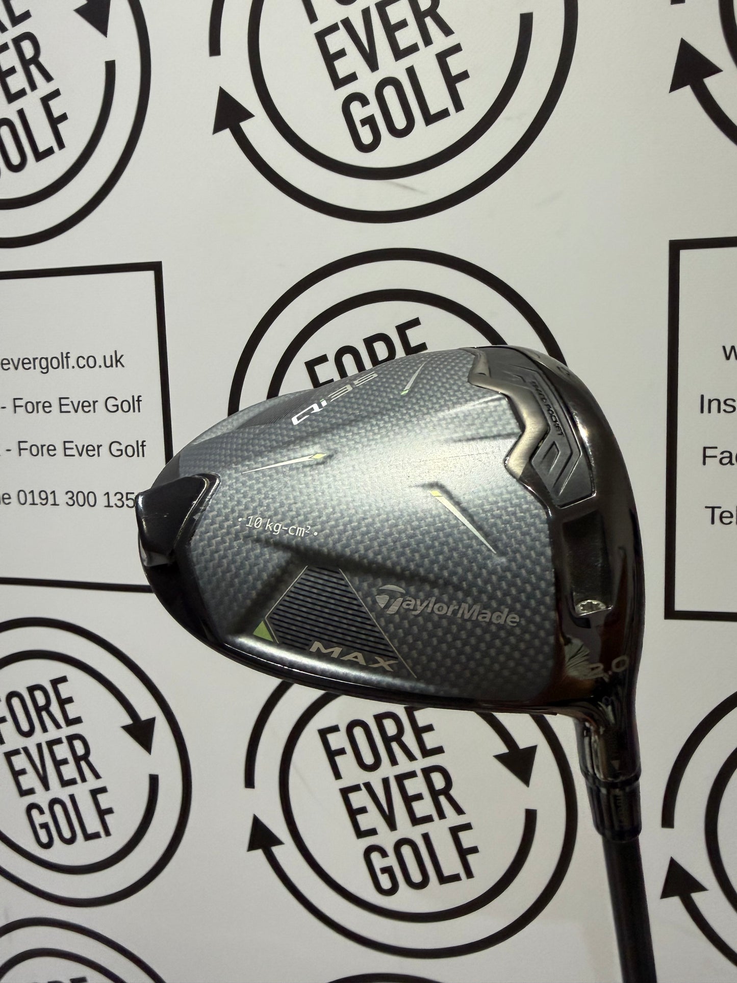 TAYLORMADE Qi35 MAX DRIVER / 12 Deg / Mens RH / 50g Stiff Flex