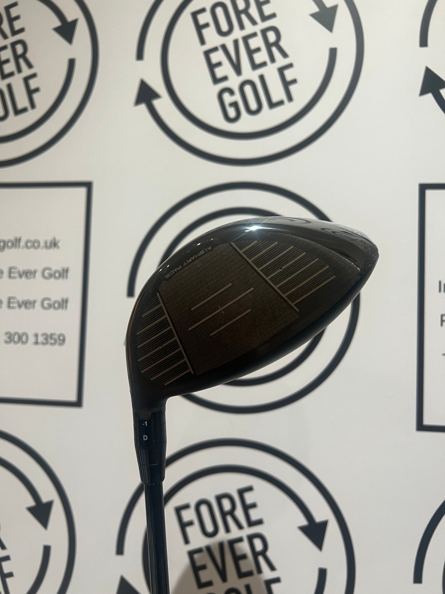 CALLAWAY Ai SMOKE TRIPLE DIAMOND DRIVER / 9 Degree / RH / 65g X-Stiff Flex