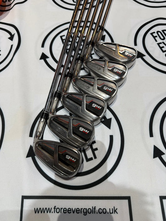 TAYLORMADE M6 IRONS / 5 - PW / Mens RH / 85g Reg Flex