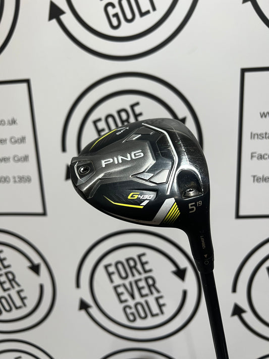 PING G430 SFT 5 WOOD / 19 Degree / RH / 65g Soft Reg Flex