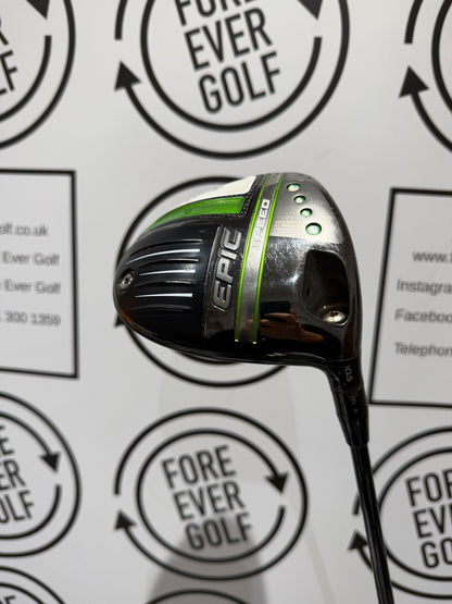 CALLAWAY EPIC MAX SPEED DRIVER / 10.5 Deg / Mens RH / Regular Flex