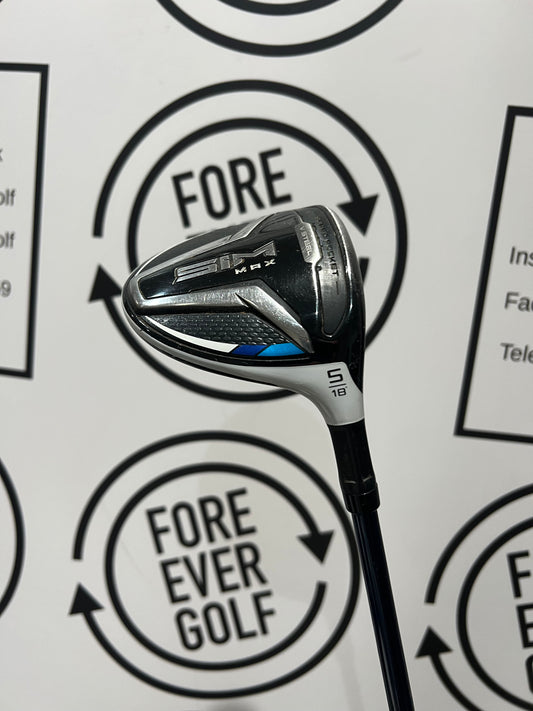 TAYLORMADE SIM MAX 5 WOOD / 18 Degree / RH / 50g Reg Flex