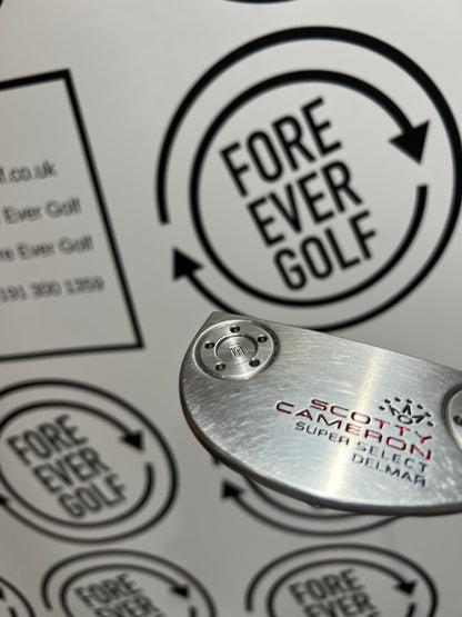 SCOTTY CAMERON SUPER SELECT DEL MAR PUTTER / 34” / Mens RH