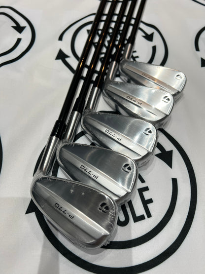 TAYLORMADE P770 (2024) IRONS / 6 - PW / RH / Stiff Flex / KBS Black Shafts