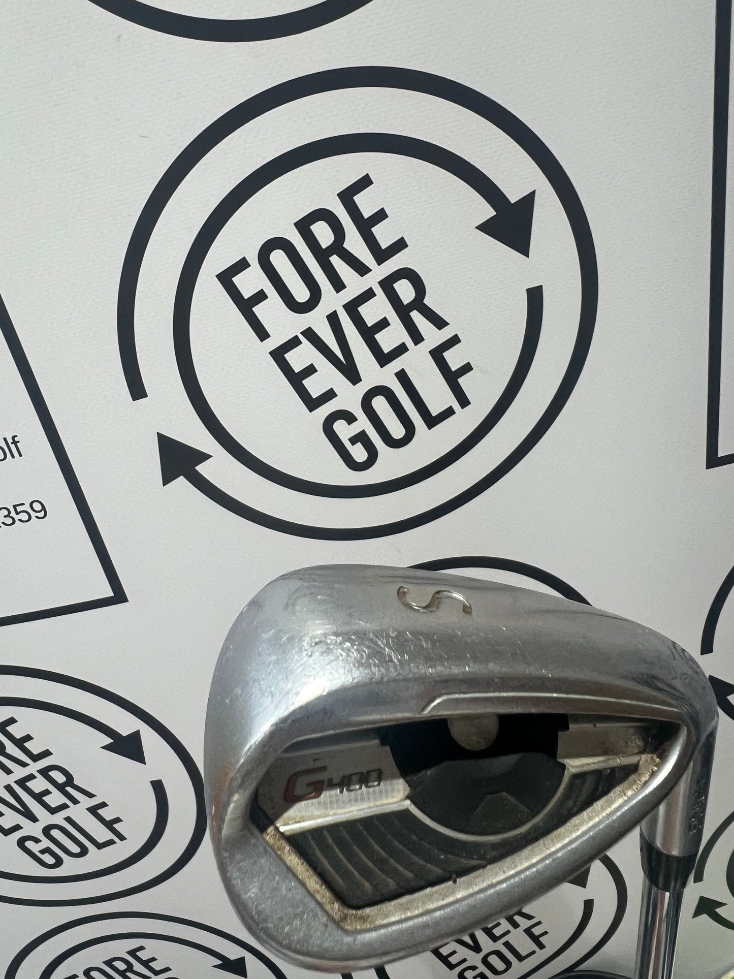 PING G400 SAND WEDGE / RH / Green Dot / 110g Reg Flex