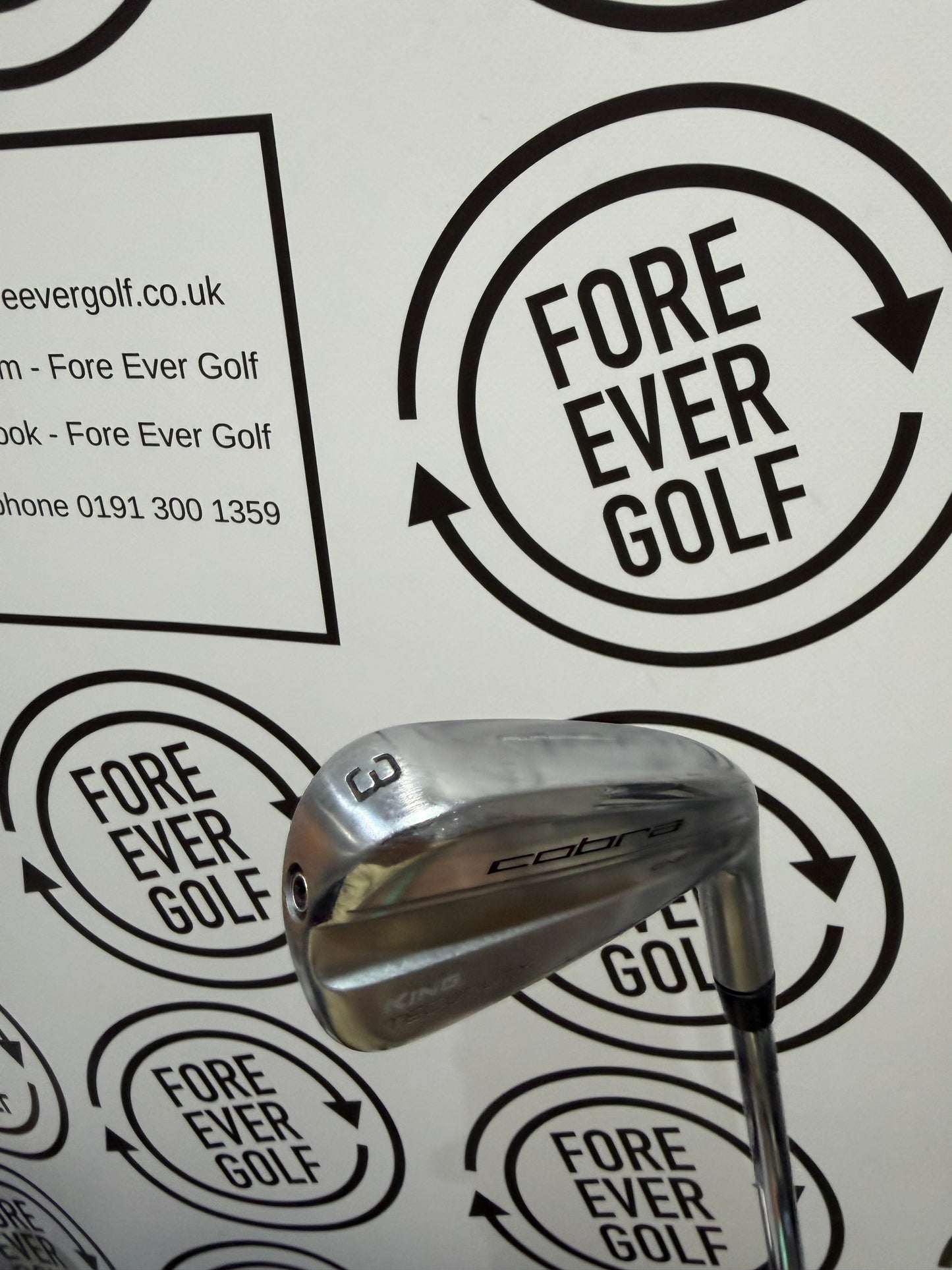 COBRA TEC UTILITY 3 IRON / RH / Stiff Flex / ONE LENGTH