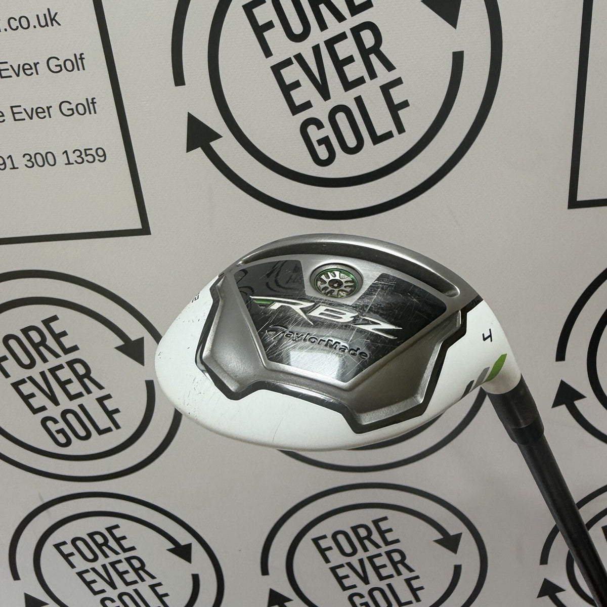 TAYLORMADE RBZ 4 HYBRID / 22 Degree / RH / 65g Reg Flex / GOOD USED