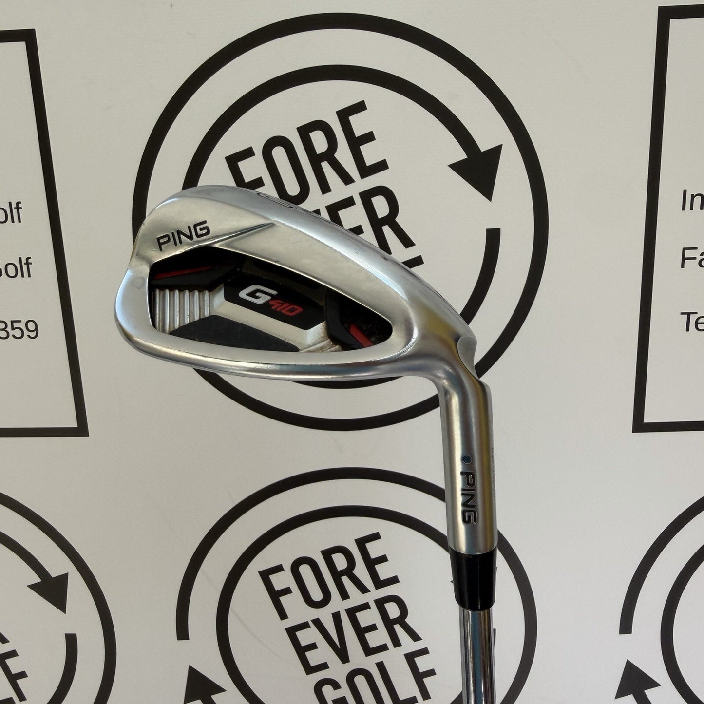 PING G410 UW GAP WEDGE / Blue Dot / Mens RH / 98g Reg Flex / GOOD USED