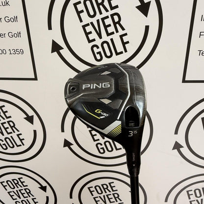 PING G430 MAX 3 WOOD / 15 Degree / Mens RH / 65g Stiff Flex / GOOD USED