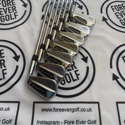 CALLAWAY APEX Ai150 IRONS / 4 - PW / Mens RH / 115g Stiff Flex / V.GOOD USED
