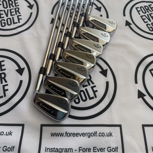 CALLAWAY APEX Ai150 IRONS / 4 - PW / Mens RH / 115g Stiff Flex / V.GOOD USED