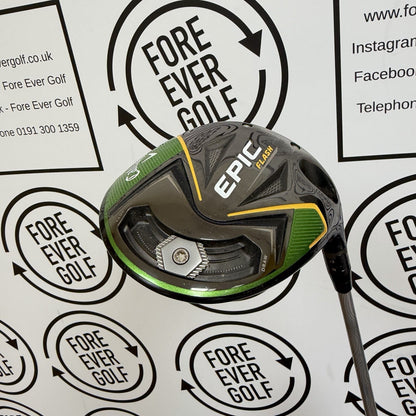 CALLAWAY EPIC FLASH DRIVER / 10.5 Deg / Mens RH / 55g Reg Flex / MINT USED