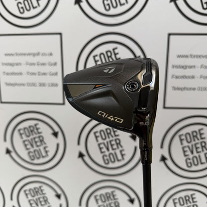 TAYLORMADE Qi4D DRIVER / 9 Degree / RH / 50g Stiff Flex / MINT USED