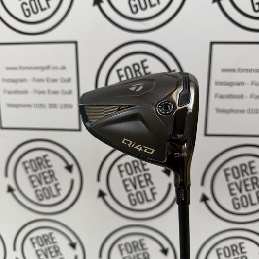 TAYLORMADE Qi4D DRIVER / 9 Degree / RH / 50g Stiff Flex / MINT USED