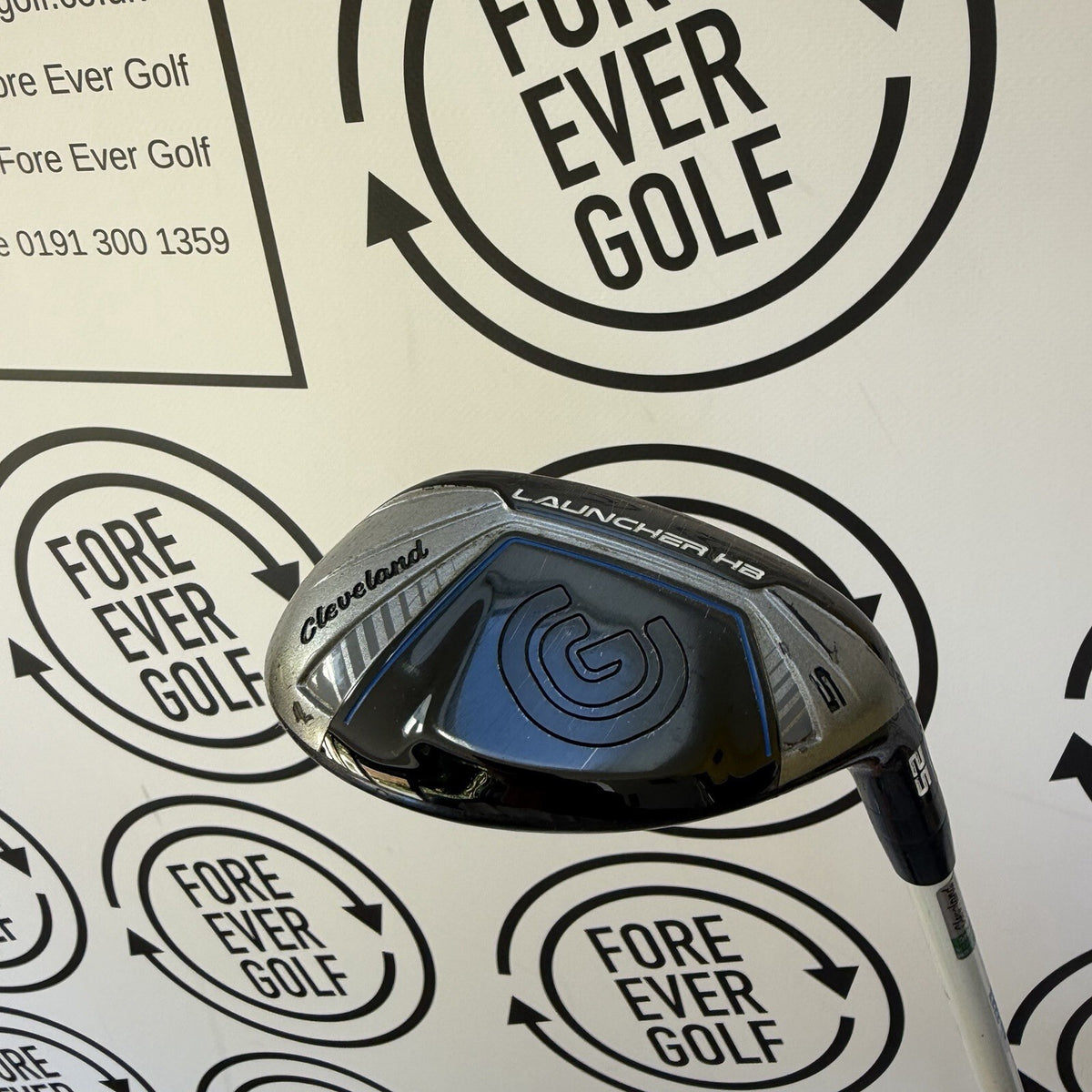 CLEVELAND LAUNCHER HB 5 HYBRID / 25 Deg / RH / 60g A Flex / GOOD USED