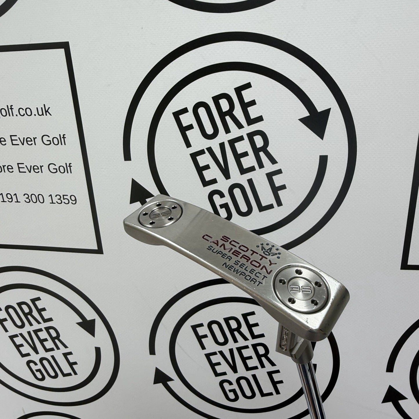 SCOTTY CAMERON SUPER SELECT NEWPORT PUTTER / 34” / RH / GOOD USED