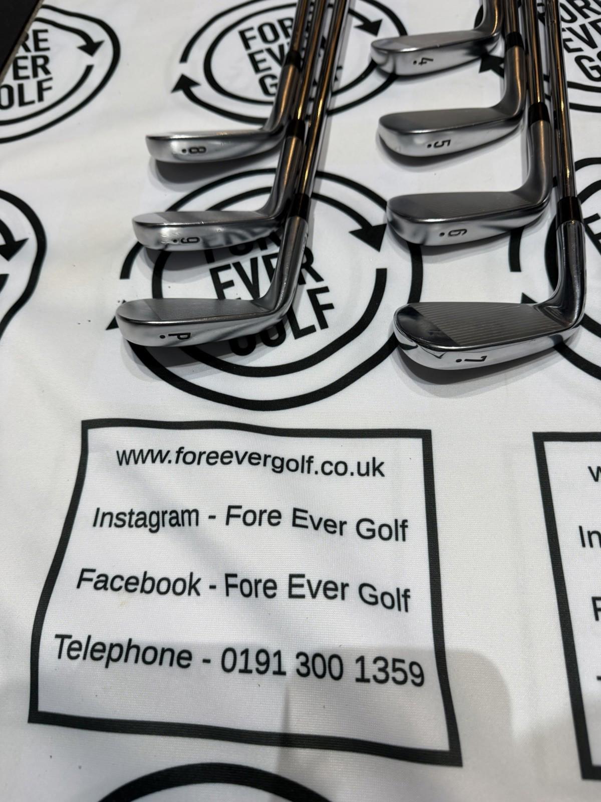 CALLAWAY APEX PRO ‘19 IRONS / 4 - PW / Mens RH / 125g X Flex Shafts / V.GOOD