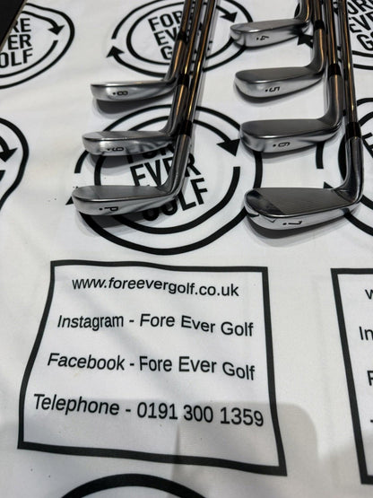 CALLAWAY APEX PRO ‘19 IRONS / 4 - PW / Mens RH / 125g X Flex Shafts / V.GOOD