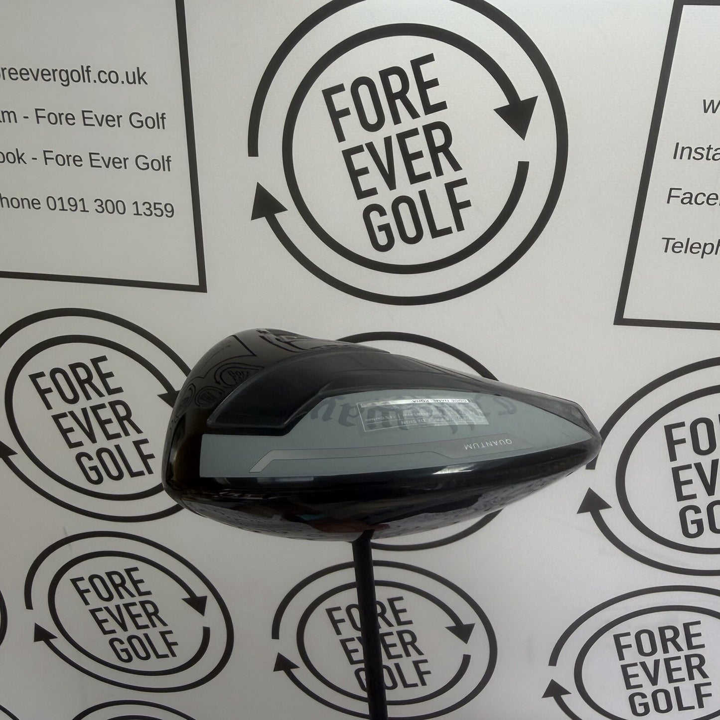 CALLAWAY QUANTUM MAX-D DRIVER / 10.5 Deg / RH / 40g Soft Reg Flex / MINT USED