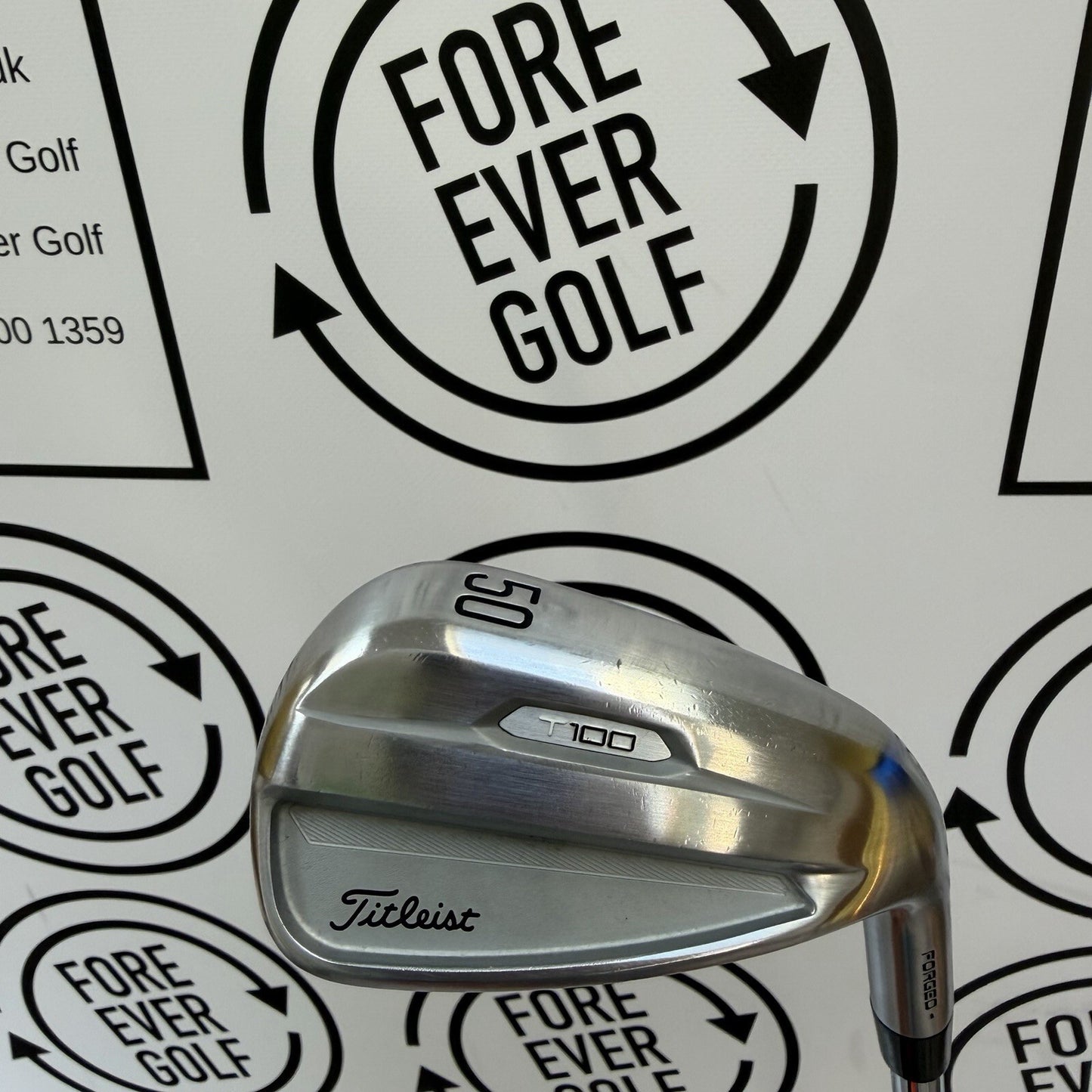 TITLEIST T100 (2021) GAP WEDGE / 50 Deg / RH / Project X 6.0 Stiff Flex / V.GOOD