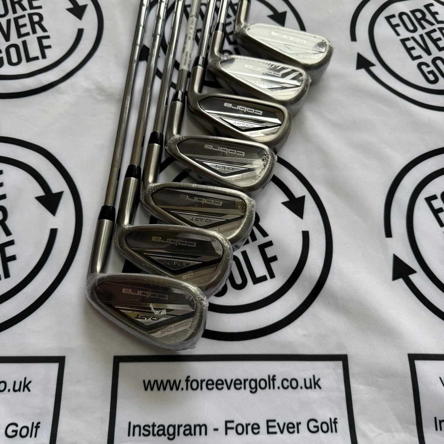 COBRA DS ADAPT IRONS / 5 - GW / Mens RH / 90g Reg Flex / NEW