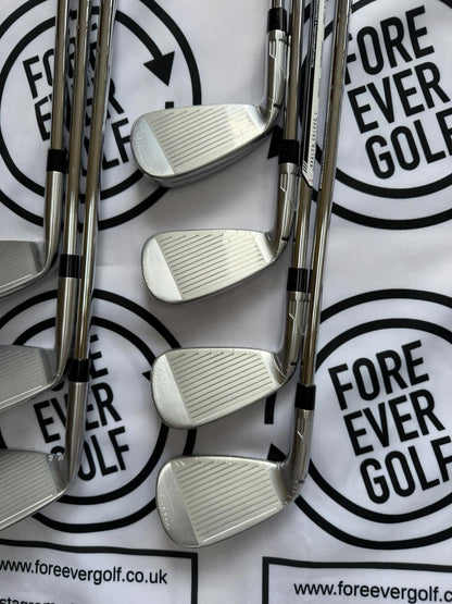TAYLORMADE Qi MAX IRONS / 5 - PW + SW / RH / 85g Stiff Flex / NEW