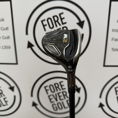 TAYLORMADE M2 6 HYBRID / 28 Deg / RH / 65g Reg Flex / OK USED