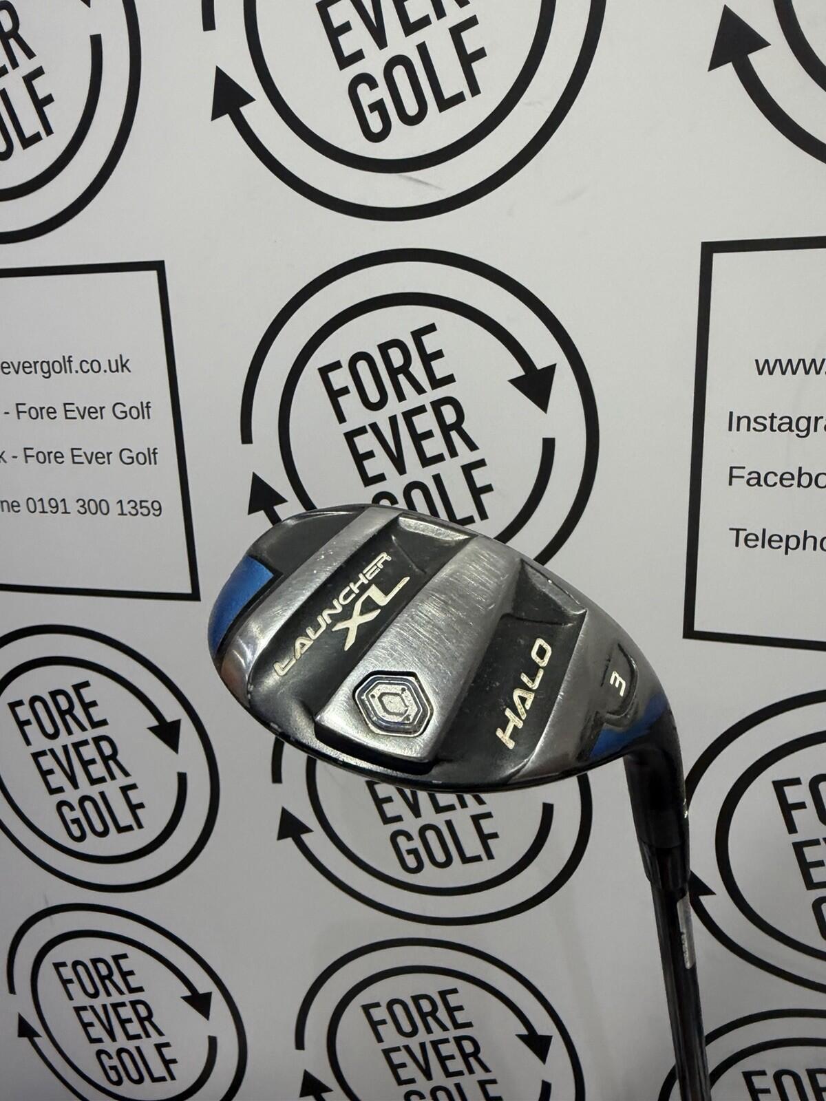 CLEVELAND LAUNCHER HALO XL 3 HYBRID / 18 Deg / RH / 50g A Flex / GOOD USED