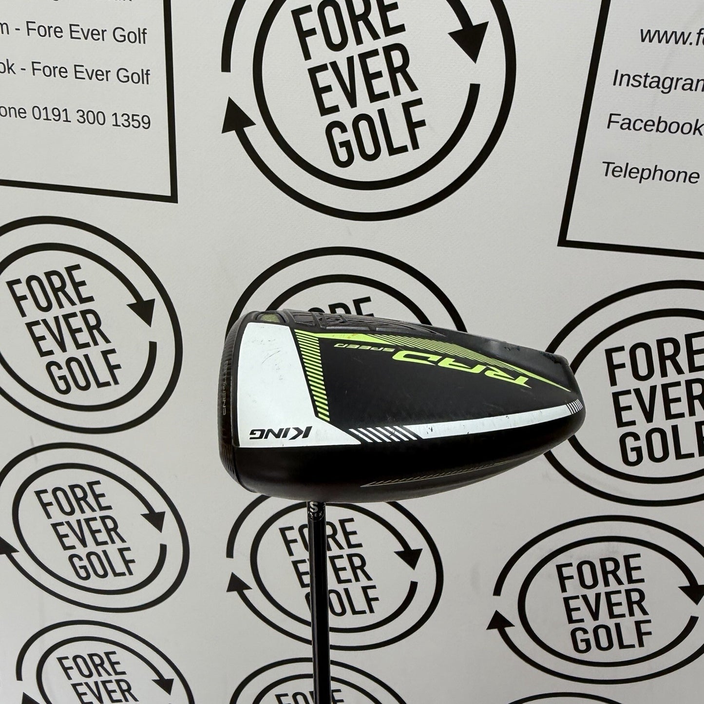 COBRA RADSPEED DRIVER / 9 Degree / Mens RH / 60g Stiff Flex / OK USED
