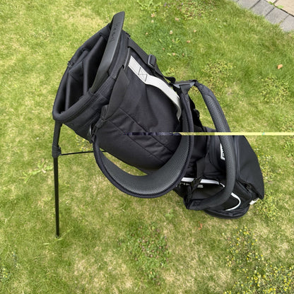 PINGER HOOFERLITE GOLF CARRY BAG / 4 Way Divide / Black/White / NEW