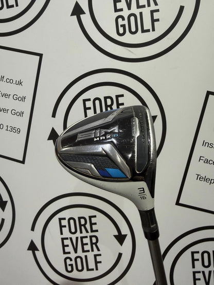 TAYLORMADE SIM MAX-D 3 WOOD / 16 Degree / RH / Regular Flex / OK USED