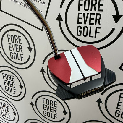 TAYLORMADE SPIDER GTX PUTTER / 34” / Red / Mens RH / V.GOOD USED