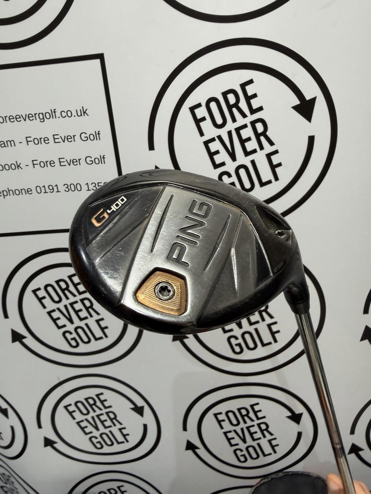PING G400 3 WOOD / 14.5 Degree / RH / 75g Stiff Flex / GOOD USED