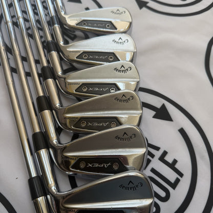 CALLAWAY APEX Ai150 IRONS / 4 - PW / Mens RH / 115g Stiff Flex / V.GOOD USED