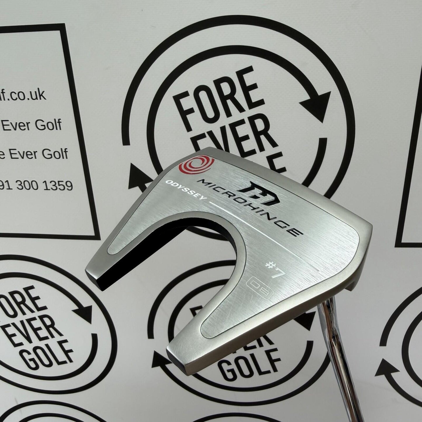 ODYSSEY MICROHINGE #7 PUTTER (DB) / 34” / Mens RH / MINT USED