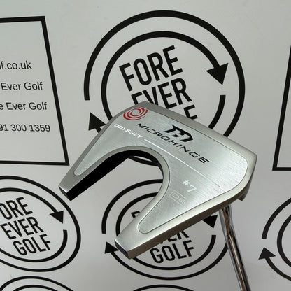 ODYSSEY MICROHINGE #7 PUTTER (DB) / 34” / Mens RH / MINT USED