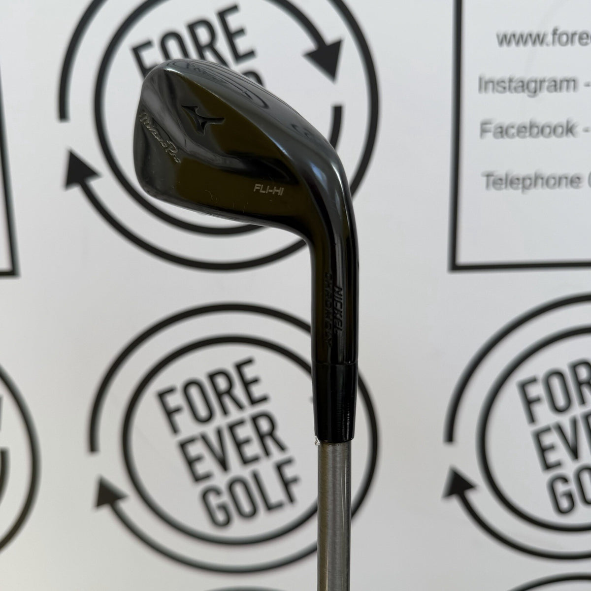 MIZUNO PRO FLI-HI UTILITY 3 IRON / Mens RH / 80g STEEL FIBER Reg Flex / V.GOOD
