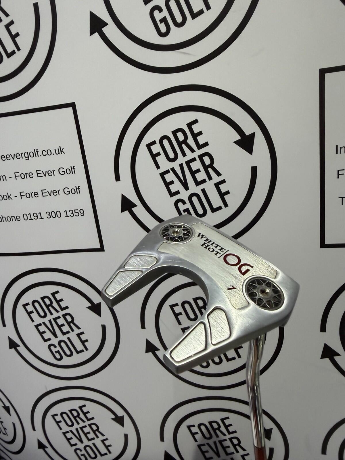 ODYSSEY WHITE HOT OG #7 PUTTER / Mens RH / 34” / V.GOOD USED