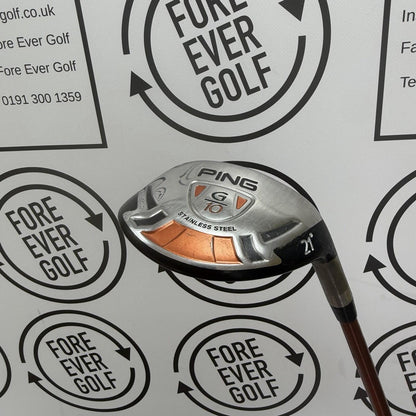 PING G10 4 HYBRID / 21 Degree / RH / Reg Flex / GOOD USED