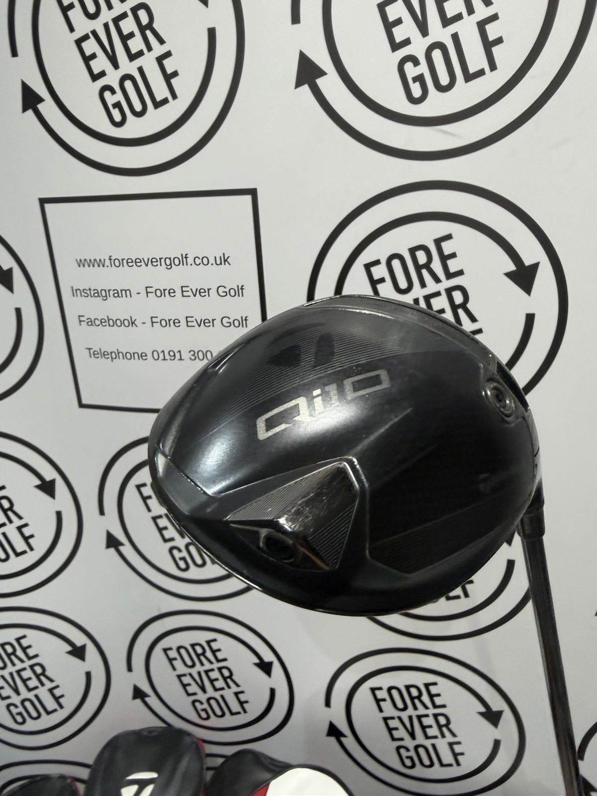 TAYLORMADE Qi10 DESIGNER (Black) DRIVER / 9 Deg / RH / 60g Stiff Flex / GOOD