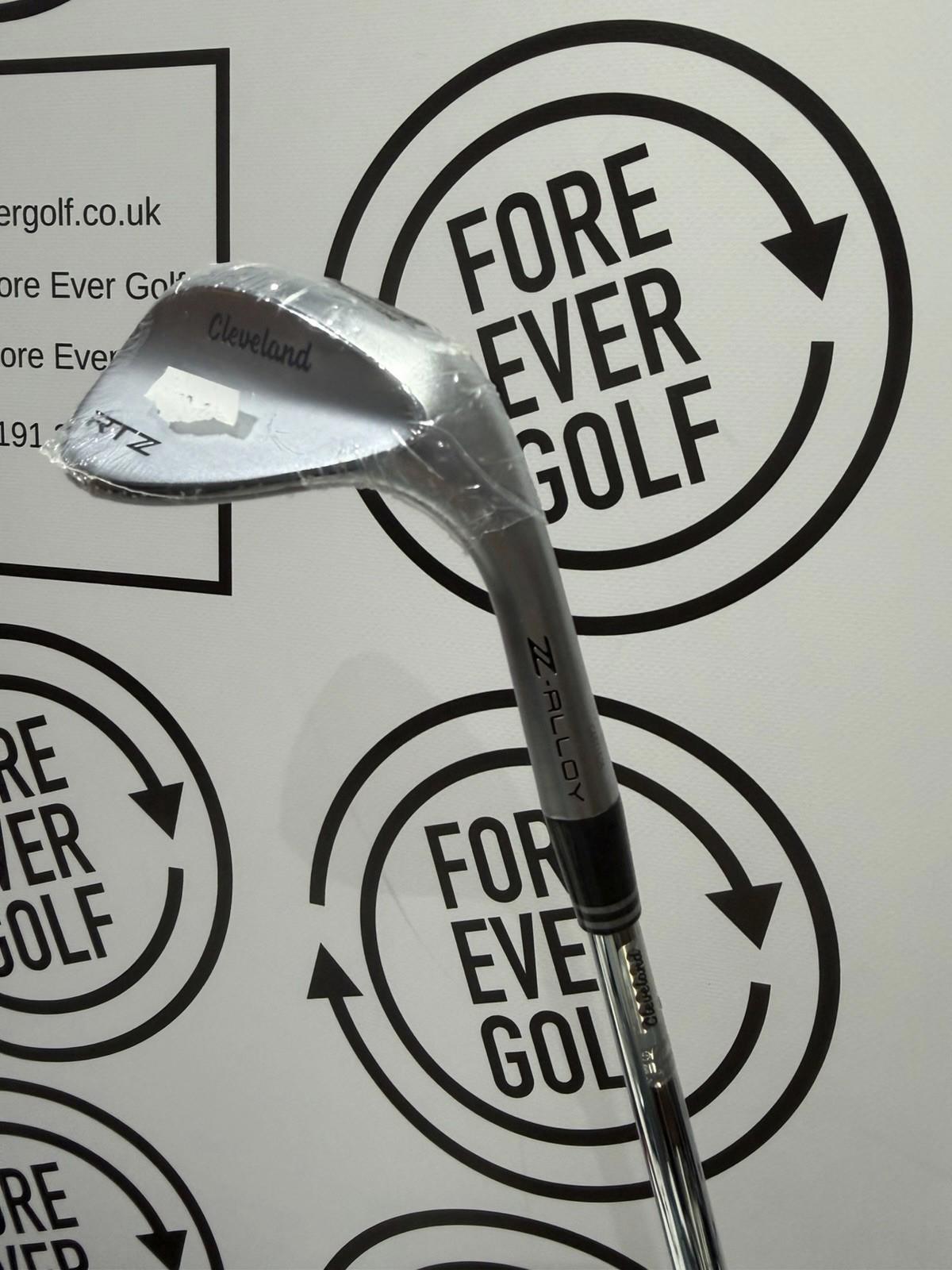CLEVELAND RTZ SAND WEDGE / 56 Degree (MID - 10) / RH / Chrome / Wedge Flex / NEW