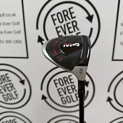 TAYLORMADE M4 3 WOOD / 15 Degree / RH / 60g Stiff Flex / V.GOOD USED