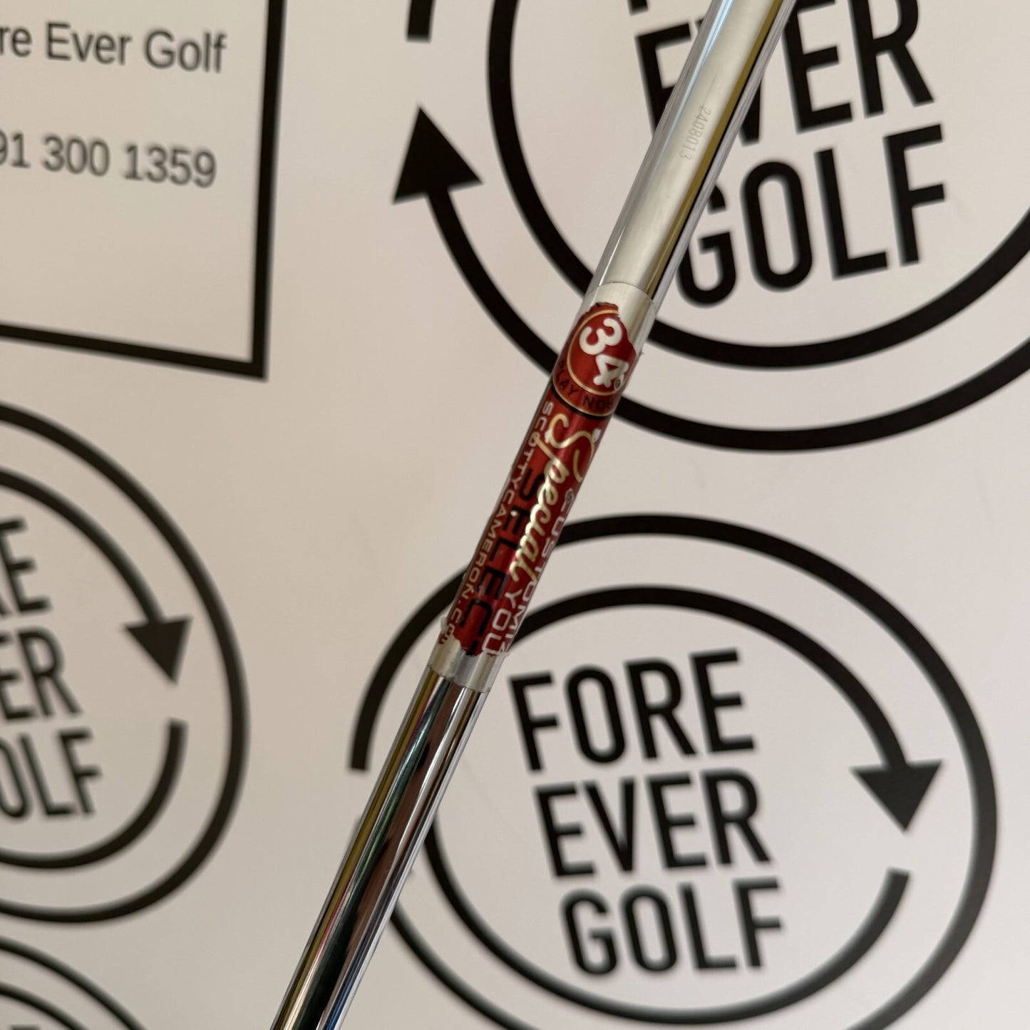 SCOTTY CAMERON SPECIAL SELECT FASTBACK 1.5 Putter / 34” / RH / GOOD USED