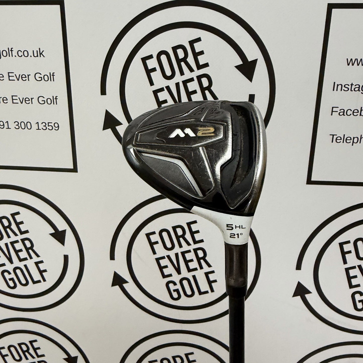 TAYLORMADE M2 5 WOOD HL / 18.5 Deg / RH / 65g Reg Flex / FAIR USED