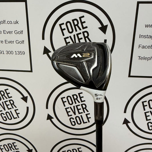 TAYLORMADE M2 5 WOOD HL / 21 Deg / RH / 65g Reg Flex / FAIR USED