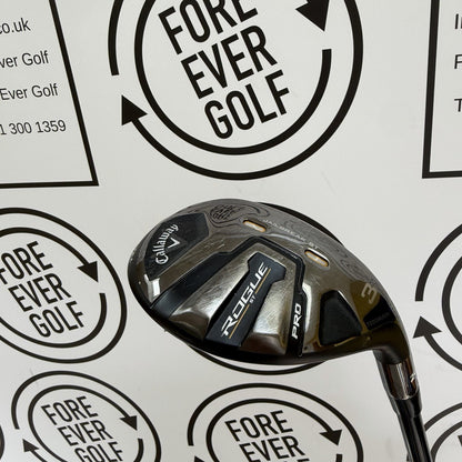 CALLAWAY ROGUE ST MAX PRO 3 HYBRID / 20 Deg / RH / 85g Stiff Flex / GOOD USED