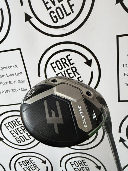 CALLAWAY ELYTE 3 WOOD HL / 16.5 Deg / Mens RH / 60g Reg Flex / NEW