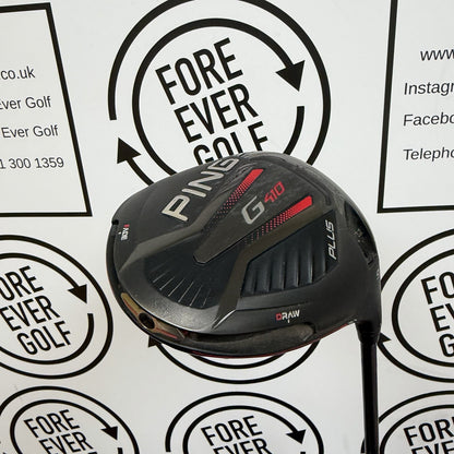 PING G410 PLUS DRIVER / 9 Deg / Mens RH / 75g Stiff Flex / V.GOOD USED
