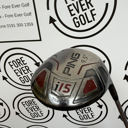 PING i15 DRIVER / 9.5 Deg / RH / 70g Stiff Flex / GOOD USED
