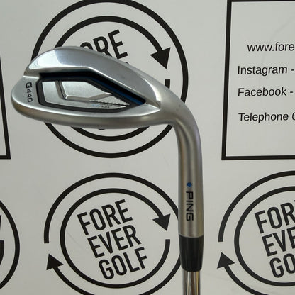 PING G440 SAND WEDGE / RH / Blue Dot / 100g Stiff Flex / V.GOOD USED